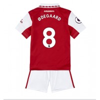 Dres Arsenal Martin Odegaard #8 Domaci za djecu 2022-23 Kratak Rukav (+ kratke hlače)
